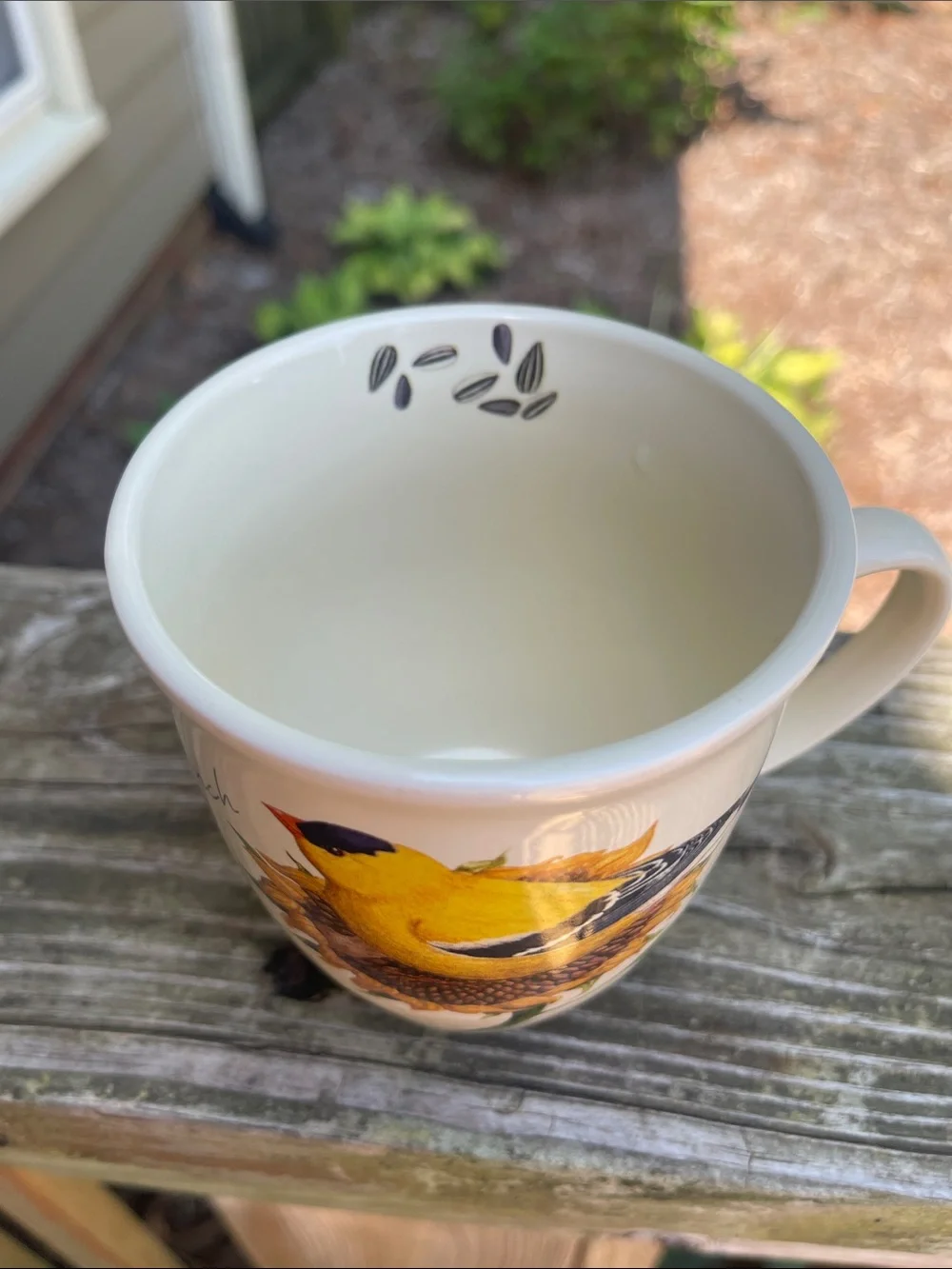 American Goldfinch Mug, CJ Wildlife, Wild Bird Showcase-new